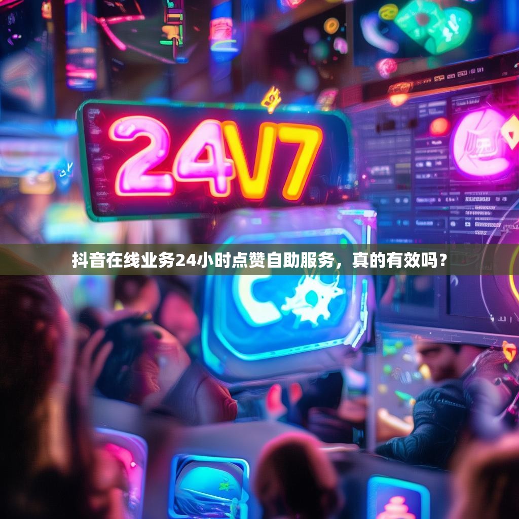 抖音在线业务24小时点赞自助服务，真的有效吗？