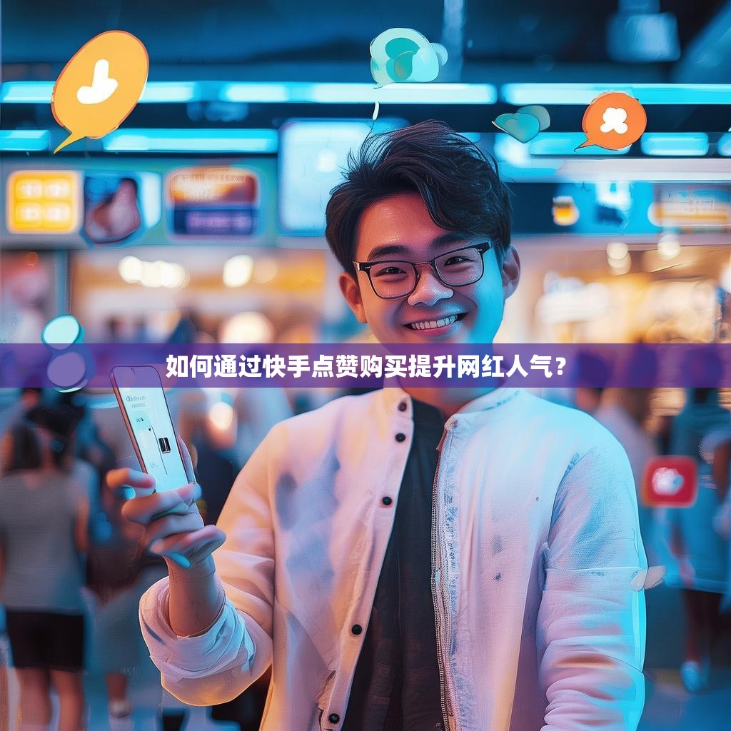 如何通过快手点赞购买提升网红人气？