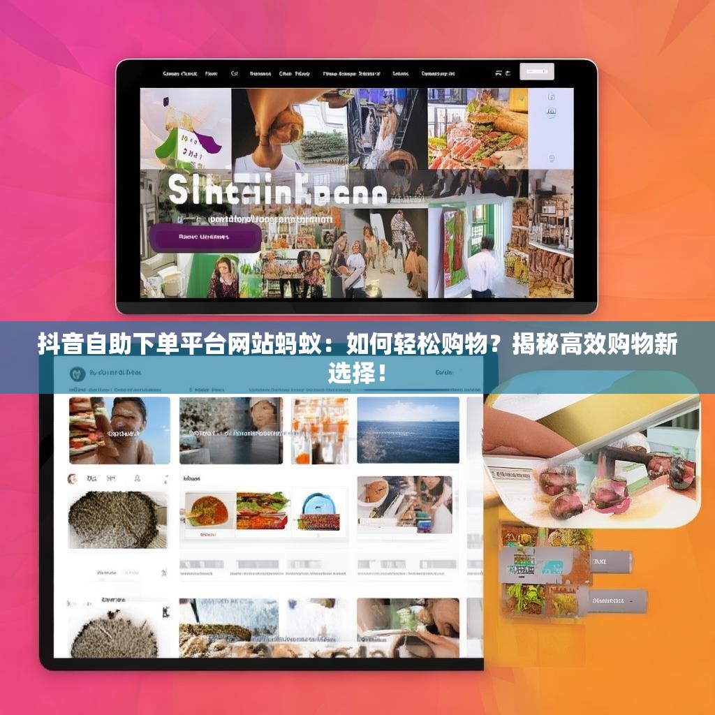 抖音自助下单平台网站蚂蚁：如何轻松购物？揭秘高效购物新选择！