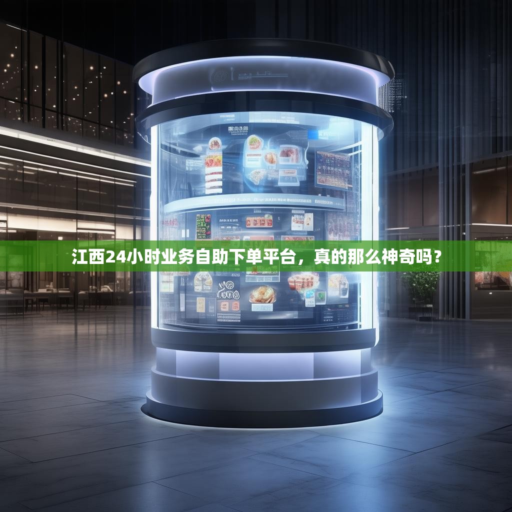 江西24小时业务自助下单平台，真的那么神奇吗？