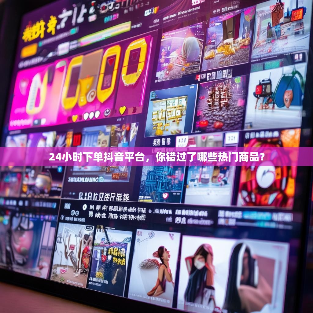 24小时下单抖音平台，你错过了哪些热门商品？