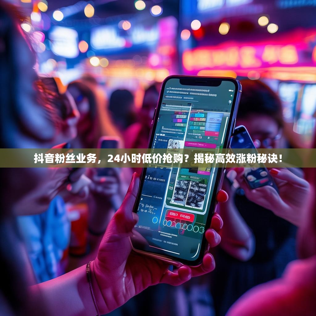 抖音粉丝业务,24小时低价抢购?揭秘高效涨粉秘诀! 抖音粉丝业务,24小时低价抢购?揭秘高效涨粉秘诀!