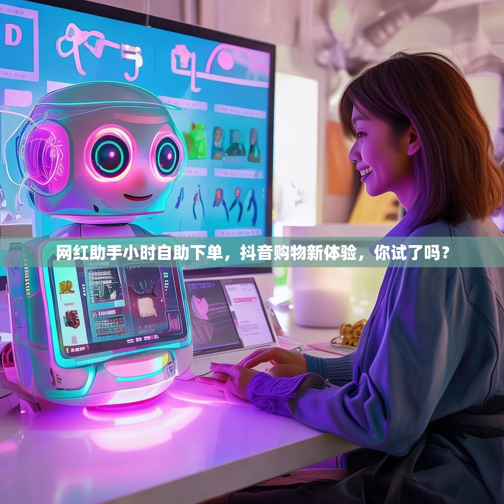 网红助手小时自助下单，抖音购物新体验，你试了吗？