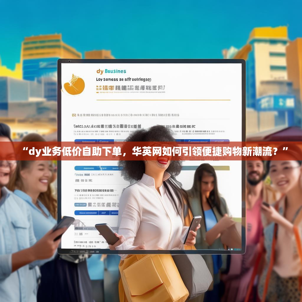 “dy业务低价自助下单，华英网如何引领便捷购物新潮流？”