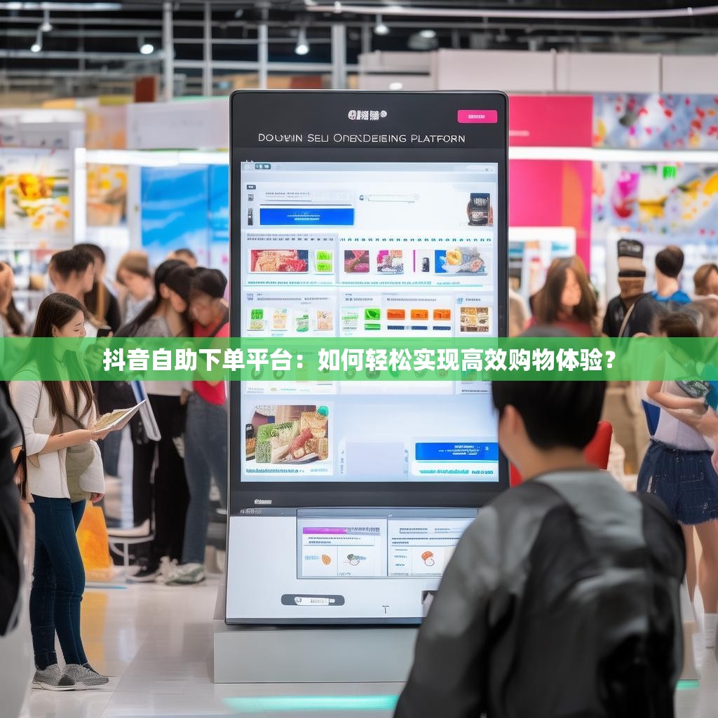 抖音自助下单平台：如何轻松实现高效购物体验？