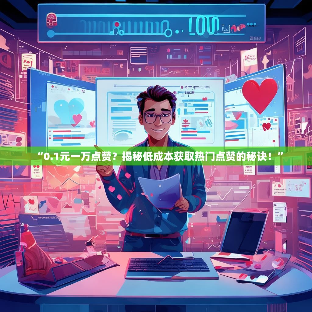 “0.1元一万点赞？揭秘低成本获取热门点赞的秘诀！”