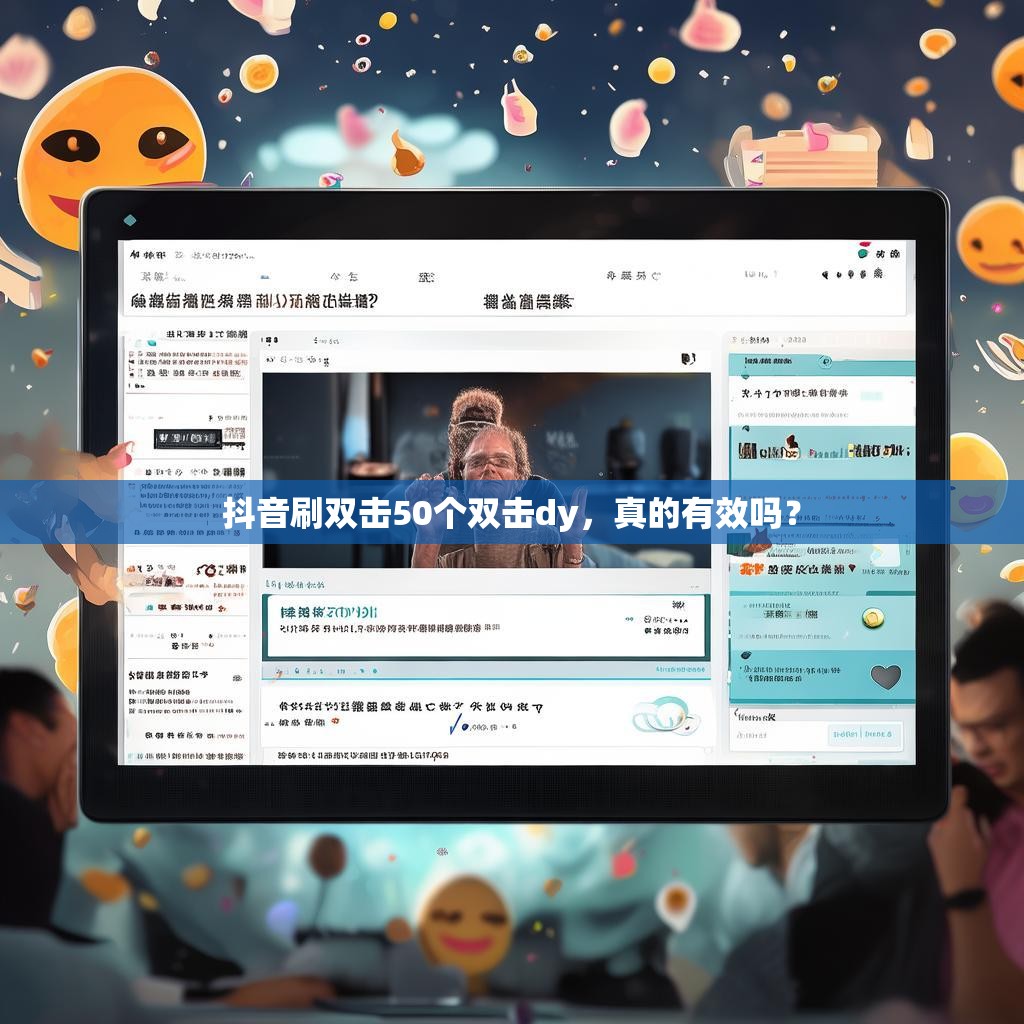 抖音刷双击50个双击dy，真的有效吗？