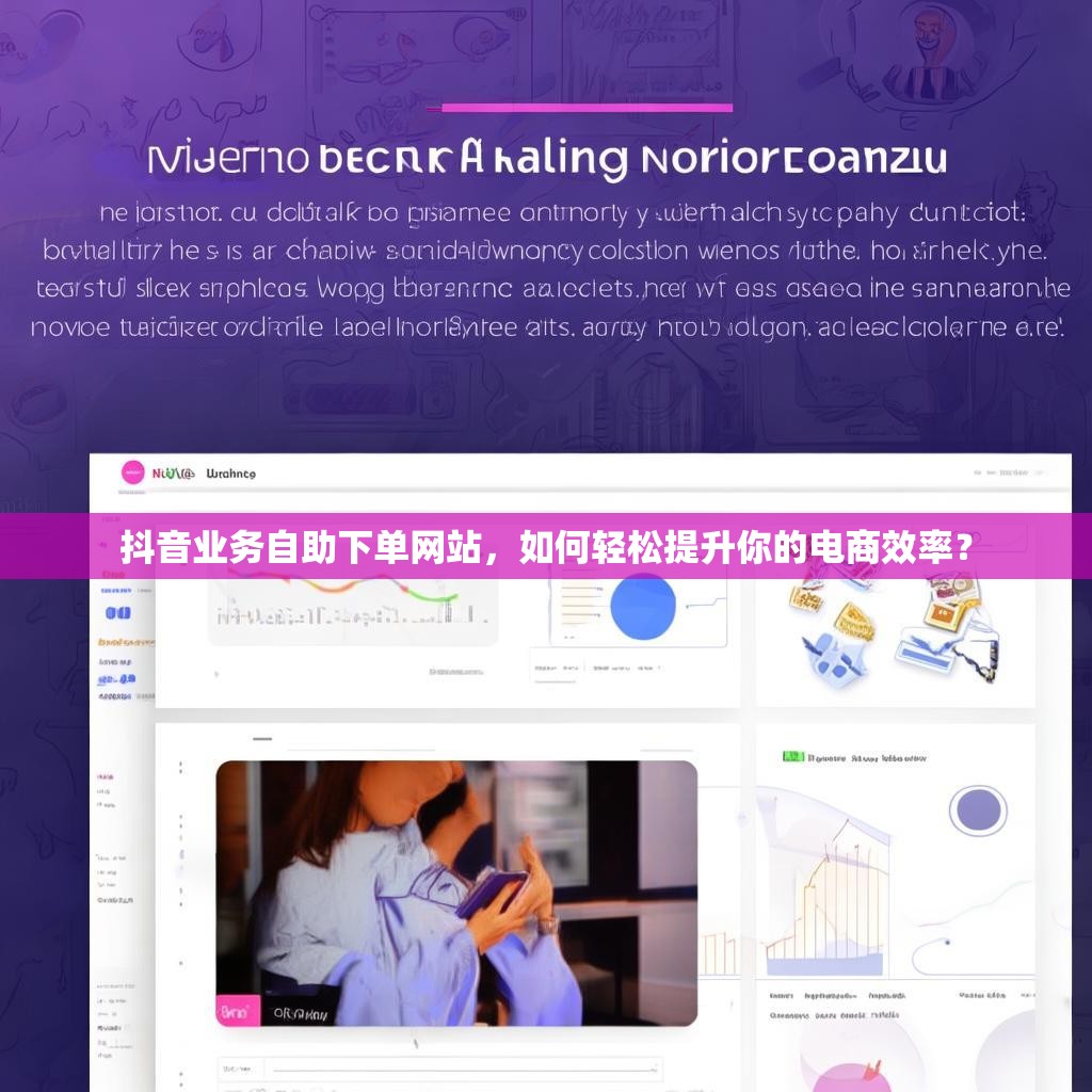 抖音业务自助下单网站,如何轻松提升你的电商效率? 抖音业务自助下单网站,如何轻松提升你的电商效率?