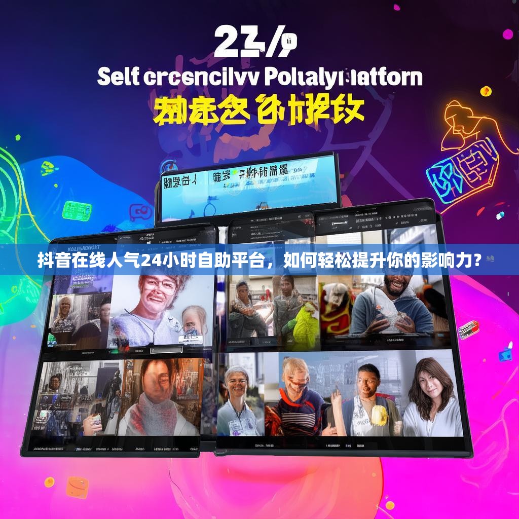 抖音在线人气24小时自助平台，如何轻松提升你的影响力？