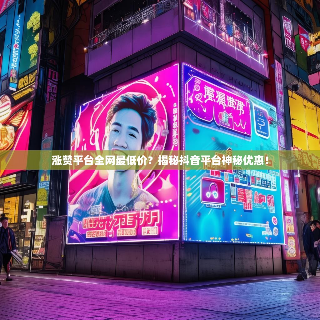 涨赞平台全网最低价？揭秘抖音平台神秘优惠！