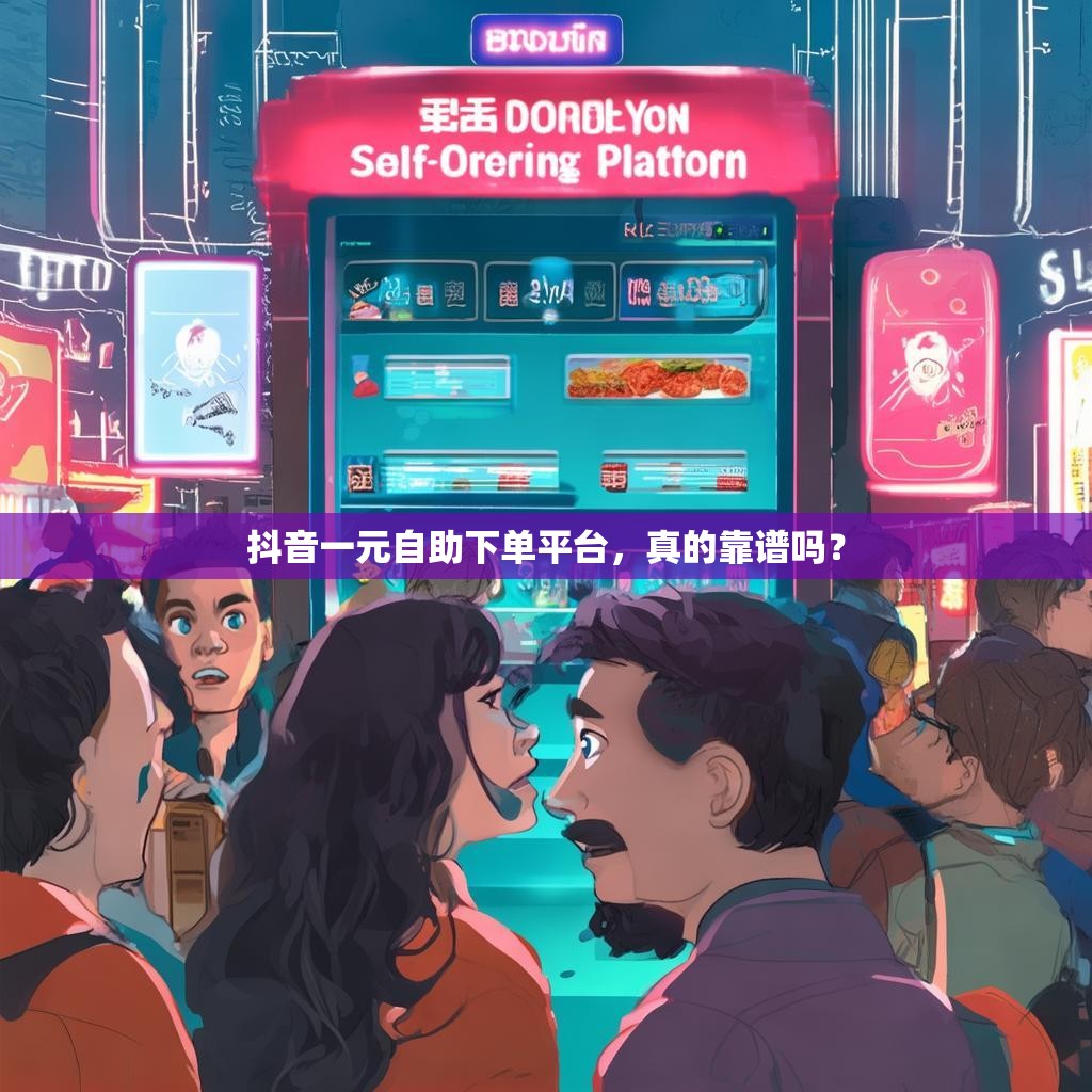抖音一元自助下单平台，真的靠谱吗？