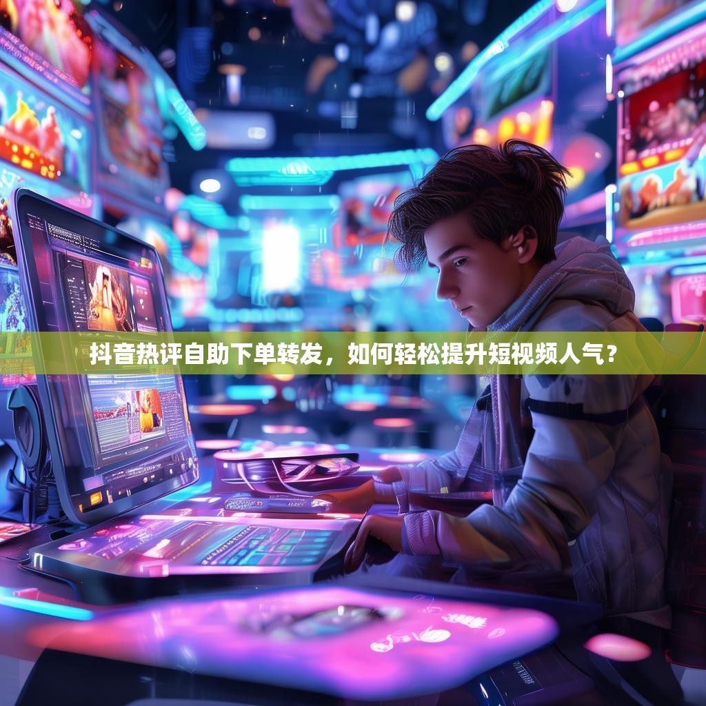 抖音热评自助下单转发，如何轻松提升短视频人气？