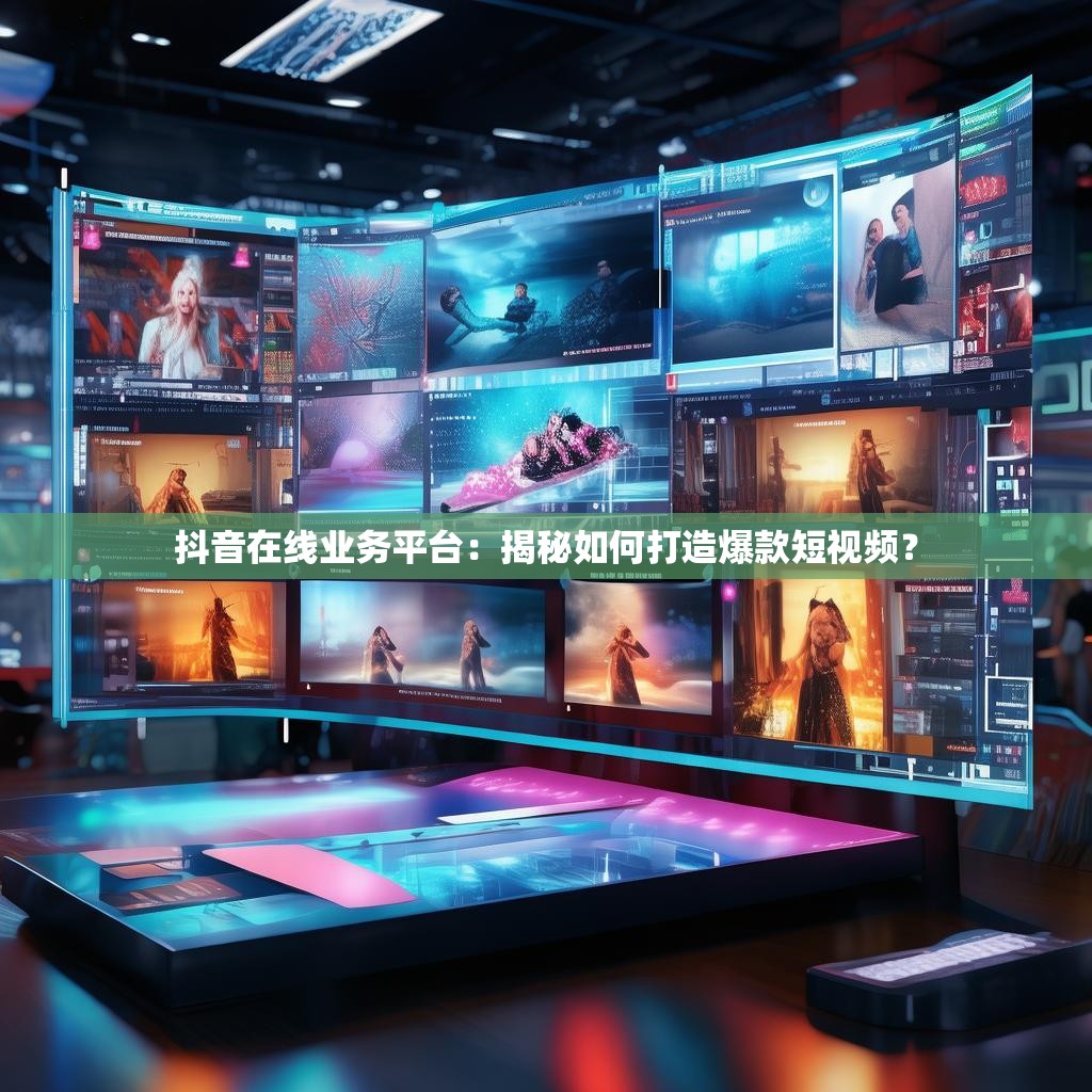 抖音在线业务平台：揭秘如何打造爆款短视频？
