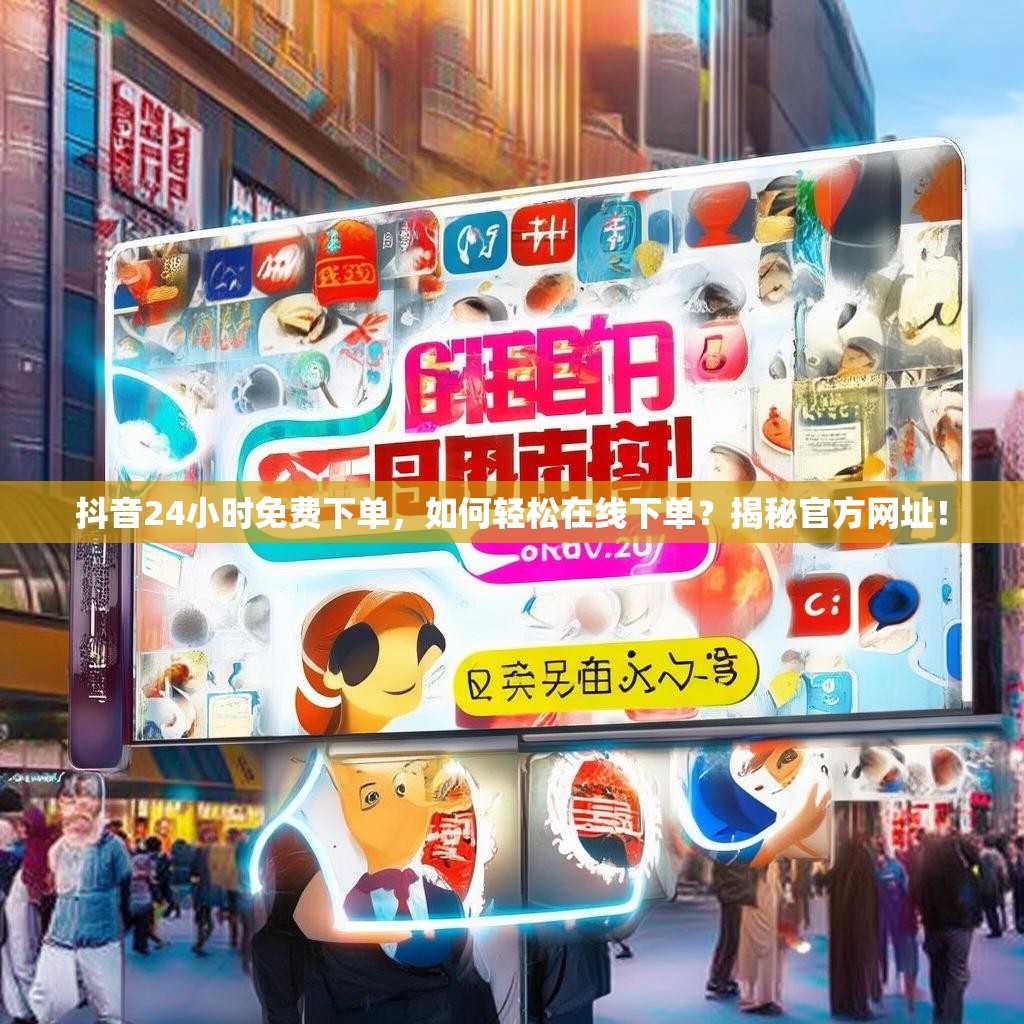 抖音24小时免费下单，如何轻松在线下单？揭秘官方网址！