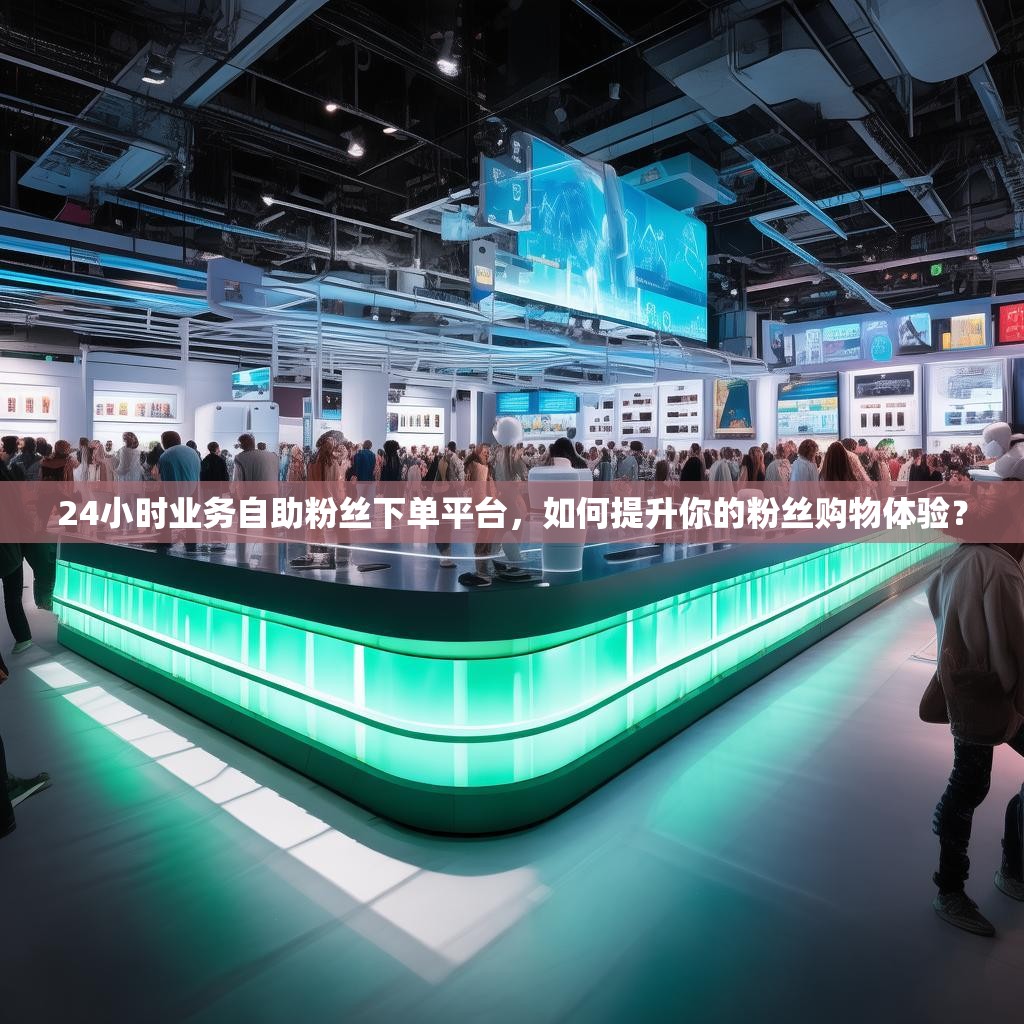 24小时业务自助粉丝下单平台，如何提升你的粉丝购物体验？