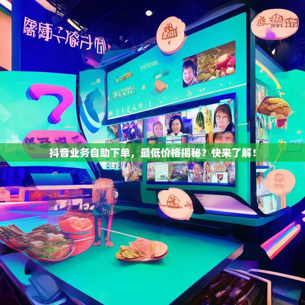 抖音业务自助下单，最低价格揭秘？快来了解！