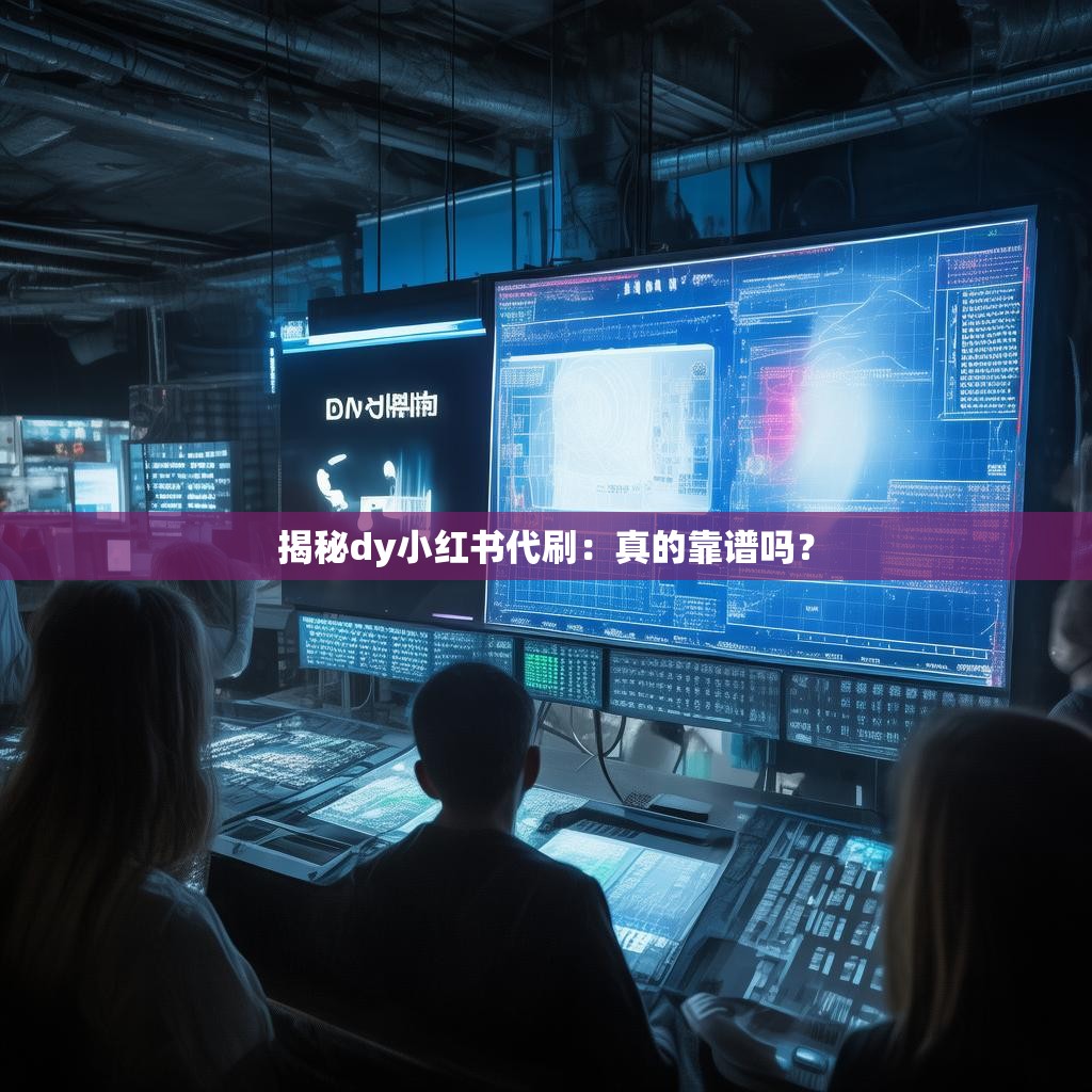 揭秘dy小红书代刷：真的靠谱吗？