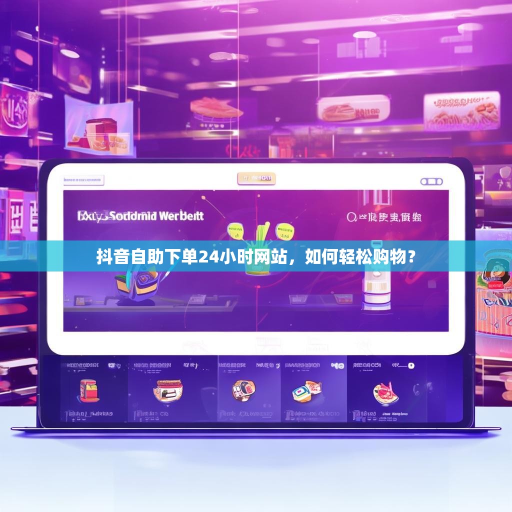 抖音自助下单24小时网站，如何轻松购物？