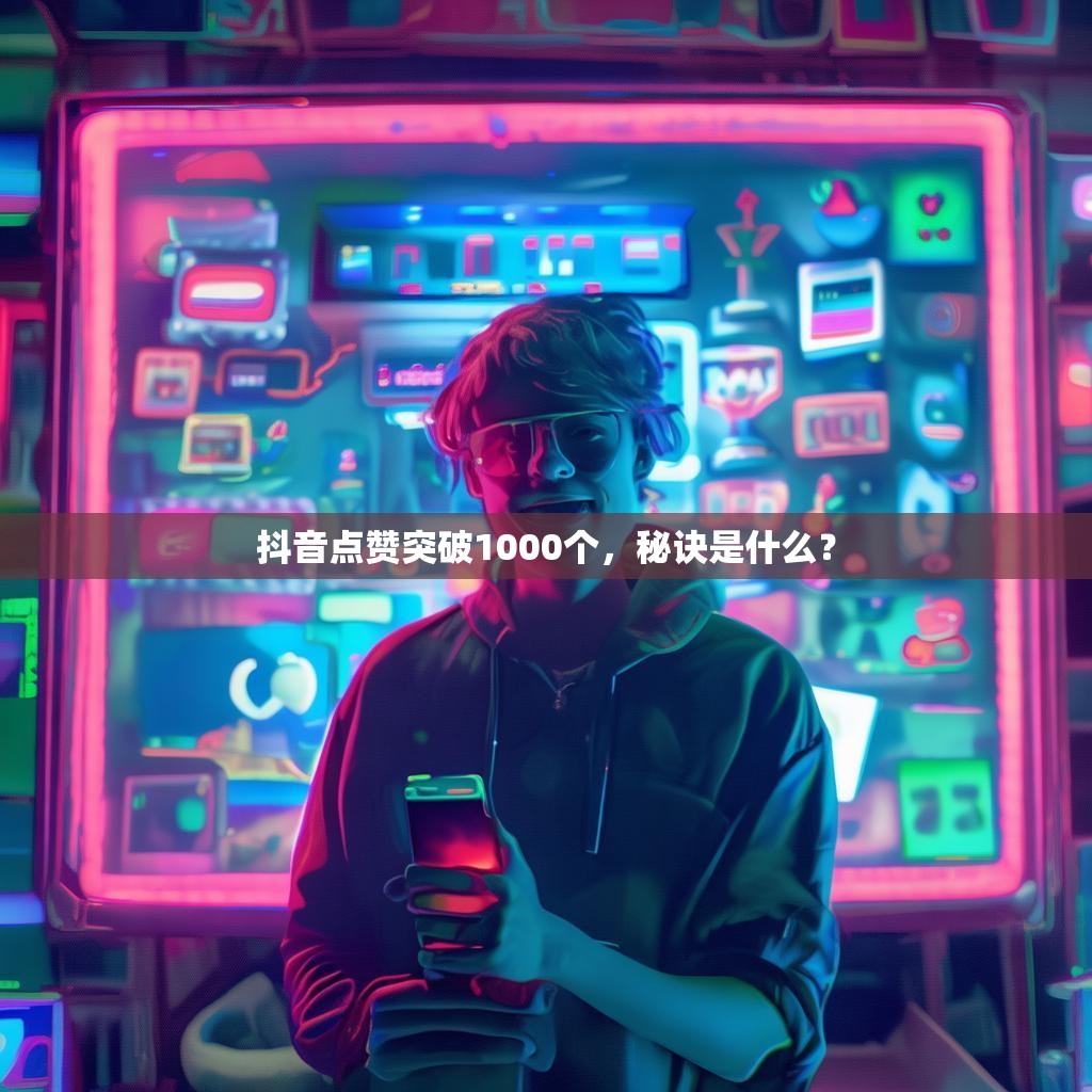 抖音点赞突破1000个，秘诀是什么？