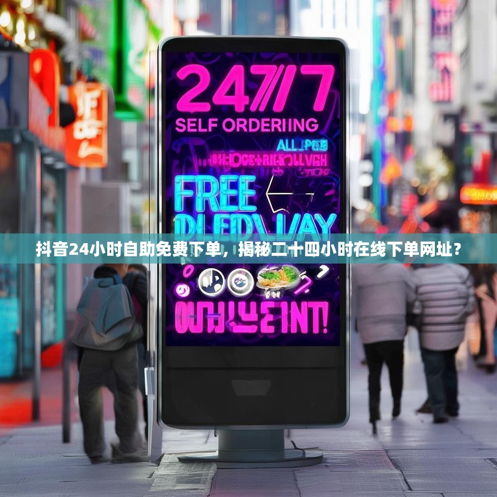 抖音24小时自助免费下单，揭秘二十四小时在线下单网址？