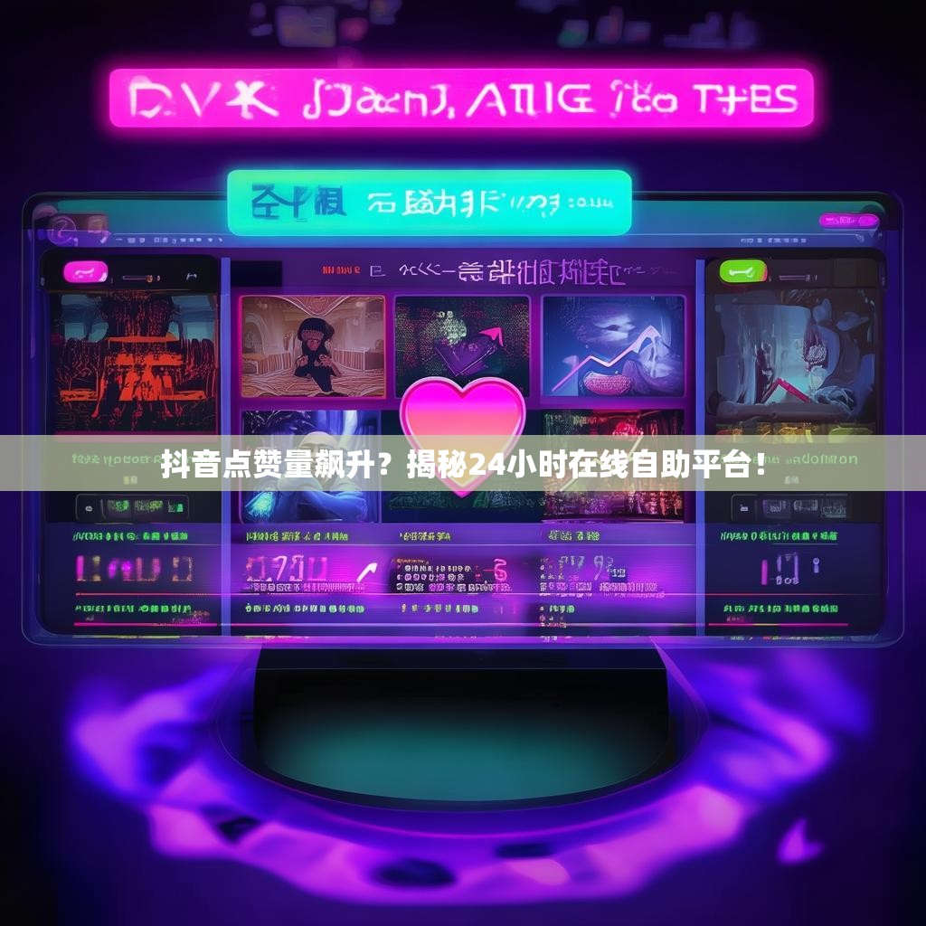 抖音点赞量飙升？揭秘24小时在线自助平台！