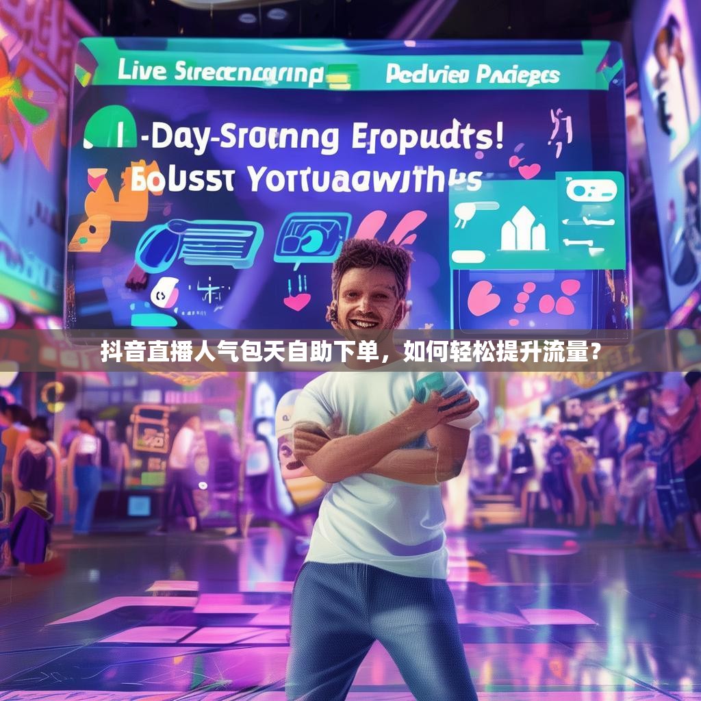 抖音直播人气包天自助下单，如何轻松提升流量？