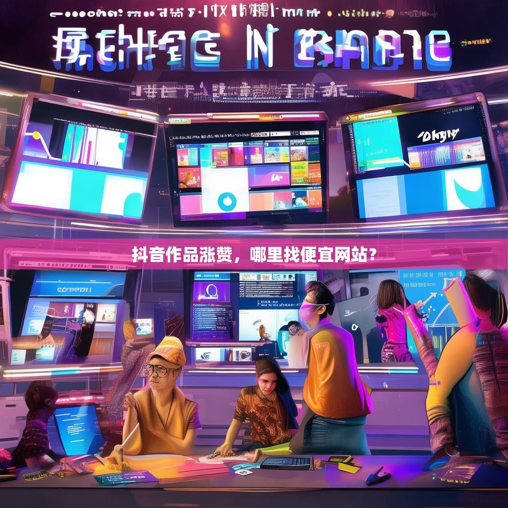 抖音作品涨赞，哪里找便宜网站？