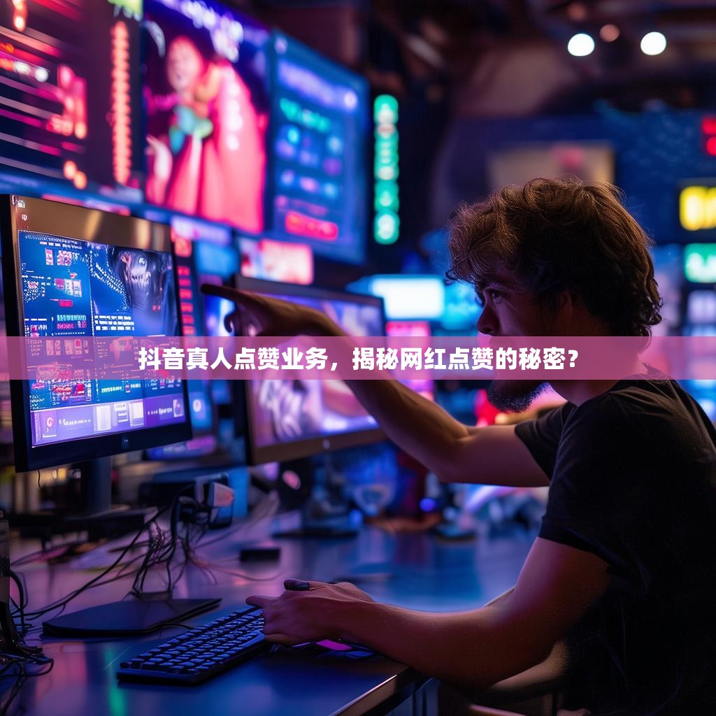 抖音真人点赞业务，揭秘网红点赞的秘密？