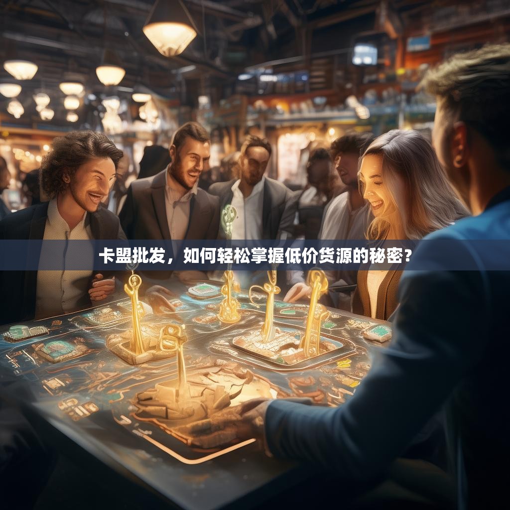 卡盟批发，如何轻松掌握低价货源的秘密？