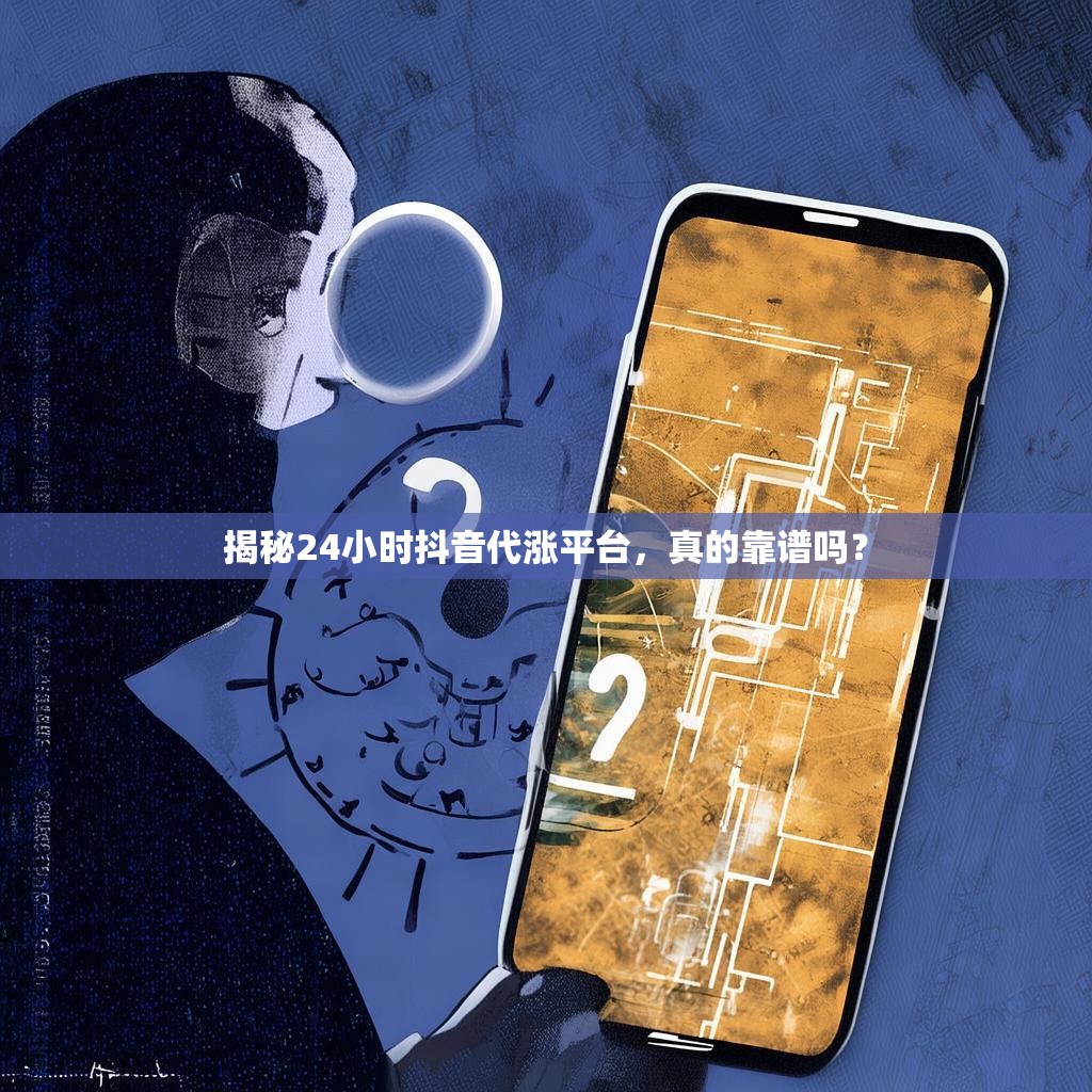 揭秘24小时抖音代涨平台，真的靠谱吗？