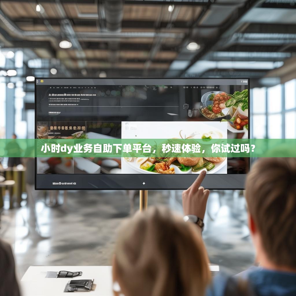 小时dy业务自助下单平台，秒速体验，你试过吗？
