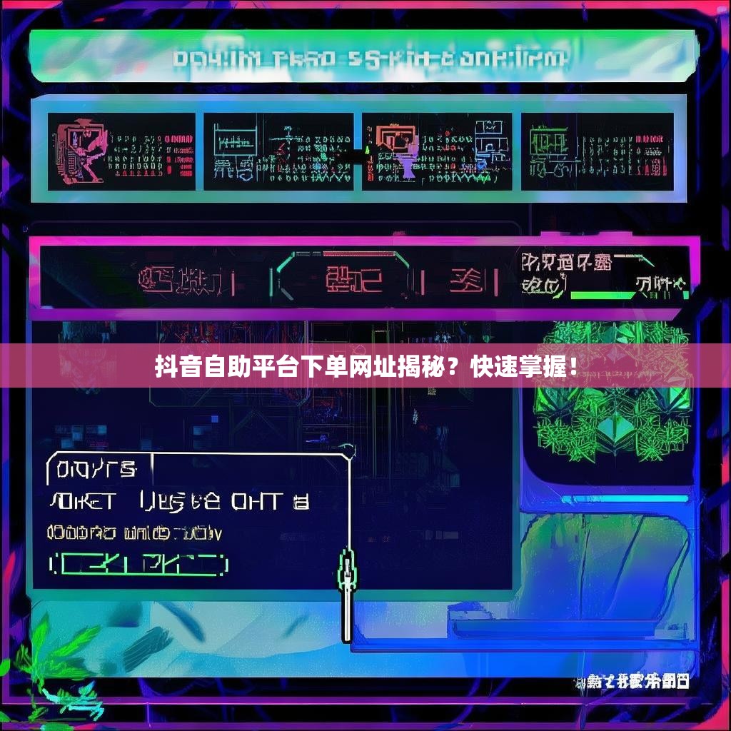 抖音自助平台下单网址揭秘？快速掌握！
