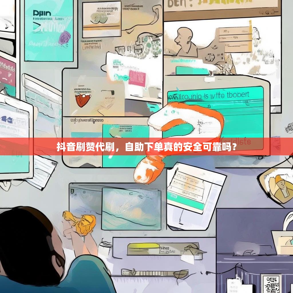 抖音刷赞代刷，自助下单真的安全可靠吗？