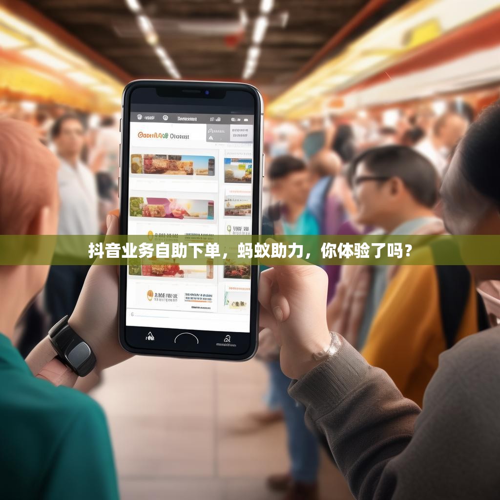 抖音业务自助下单，蚂蚁助力，你体验了吗？