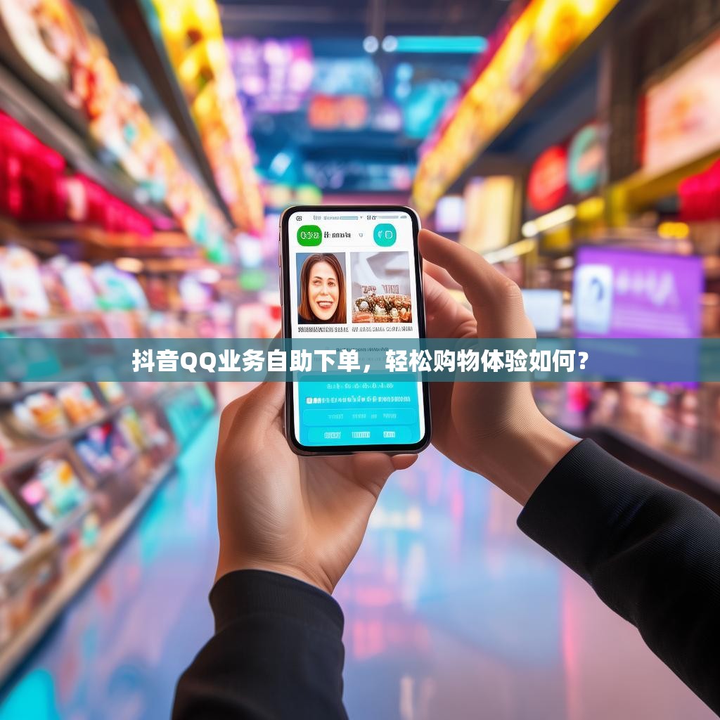 抖音QQ业务自助下单，轻松购物体验如何？