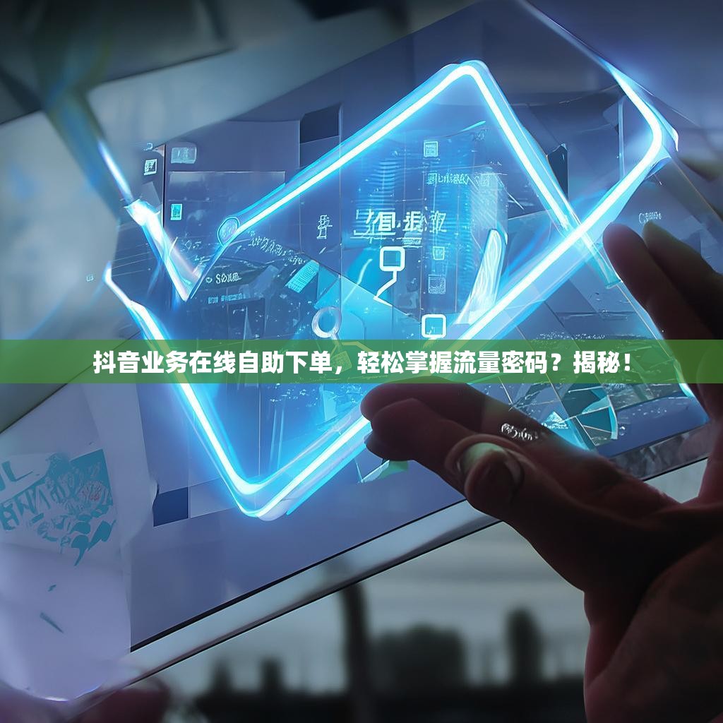 抖音业务在线自助下单,轻松掌握流量密码?揭秘! 抖音业务在线自助下单,轻松掌握流量密码?揭秘!