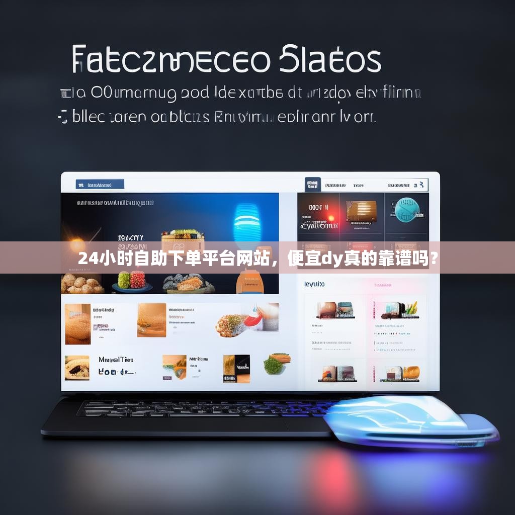 24小时自助下单平台网站，便宜dy真的靠谱吗？