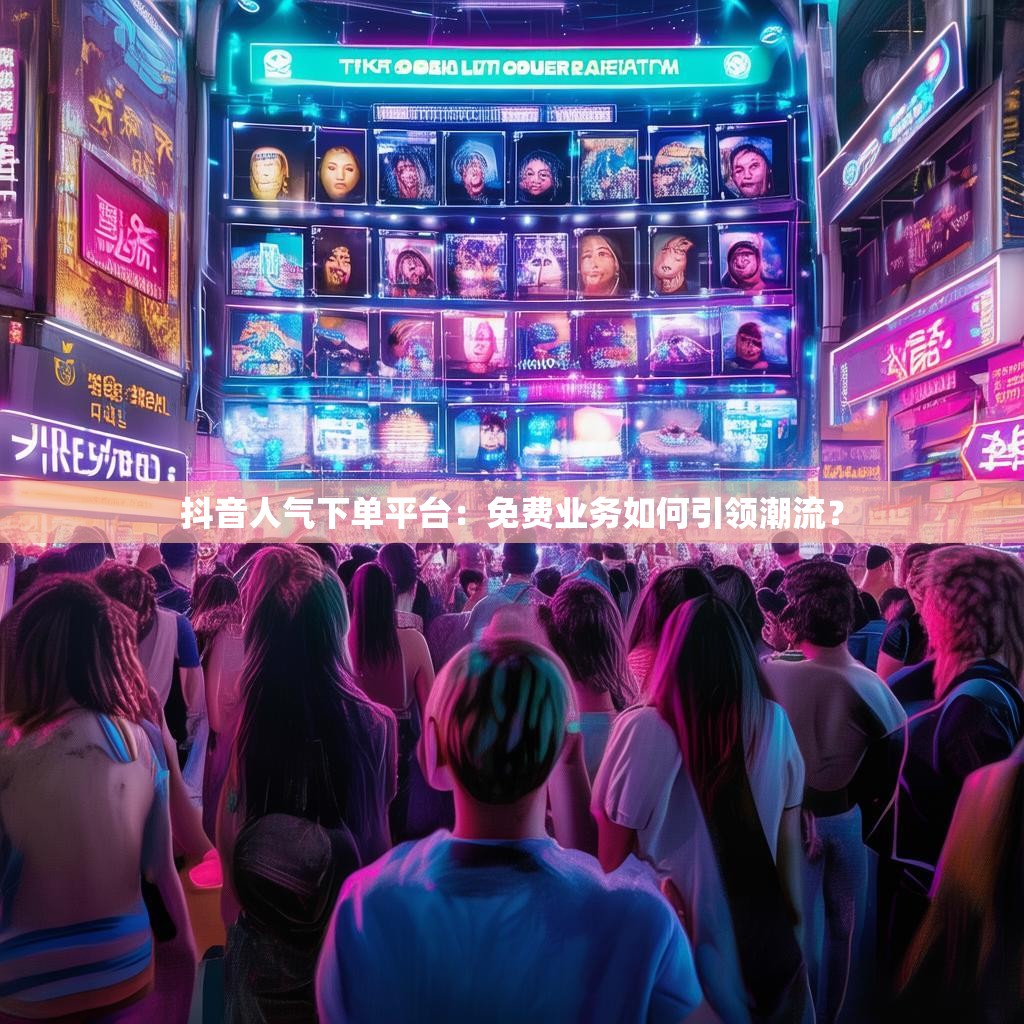 抖音人气下单平台：免费业务如何引领潮流？
