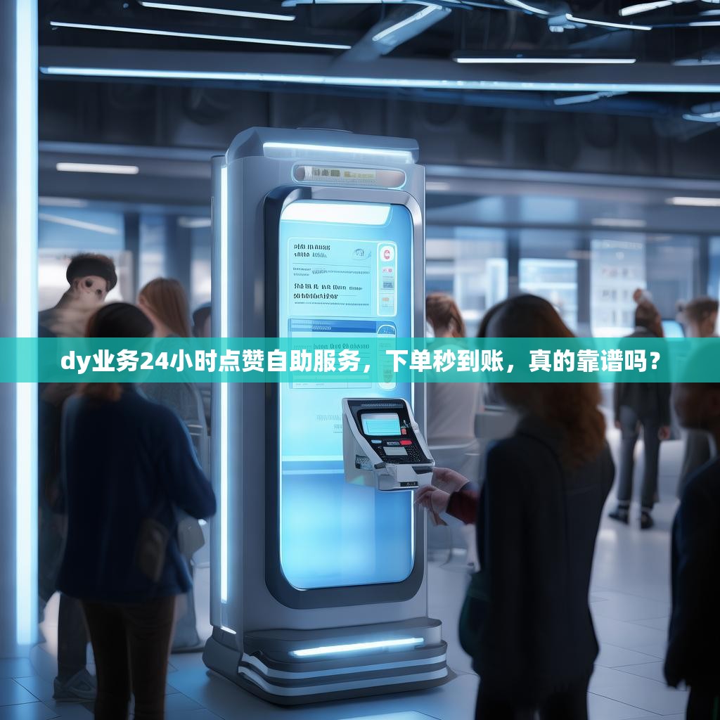 dy业务24小时点赞自助服务，下单秒到账，真的靠谱吗？