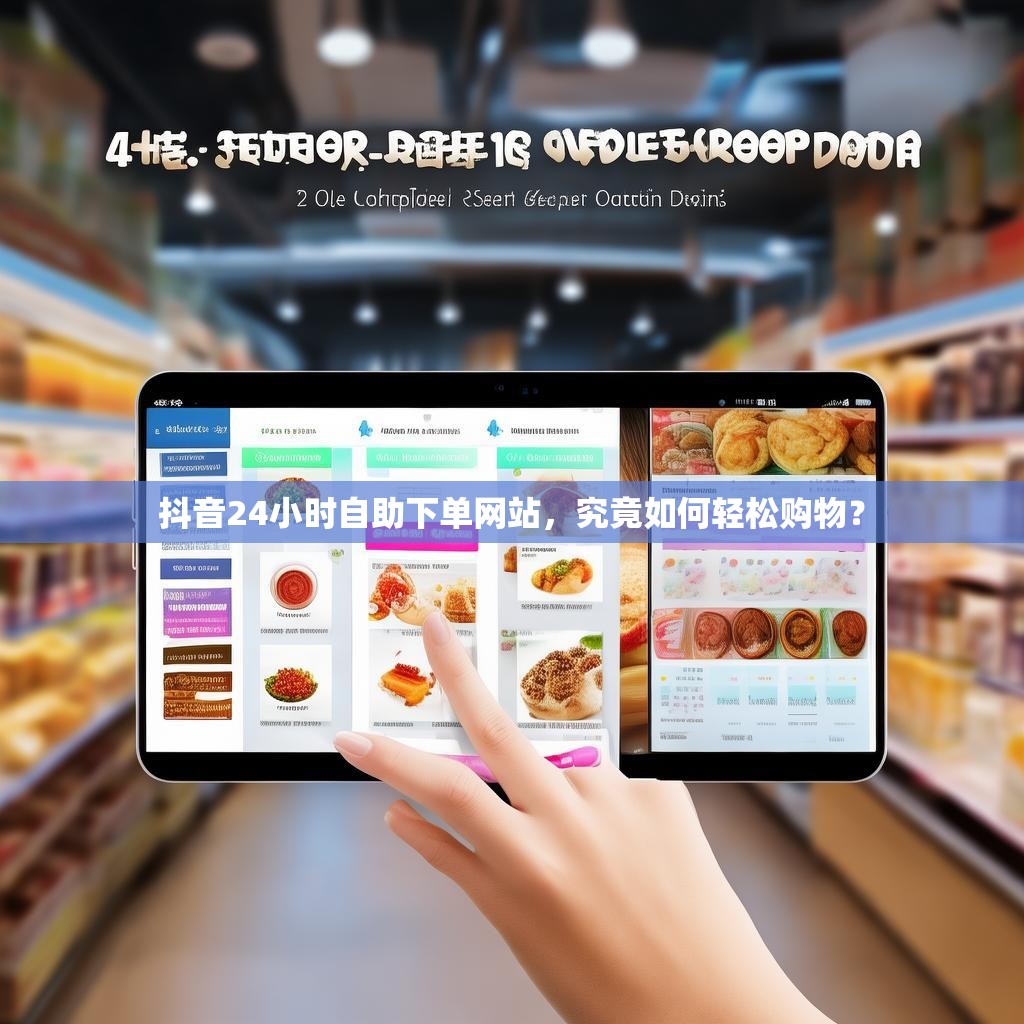 抖音24小时自助下单网站，究竟如何轻松购物？