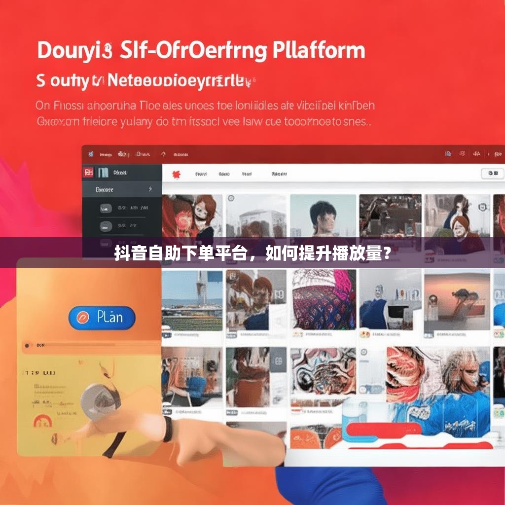抖音自助下单平台，如何提升播放量？