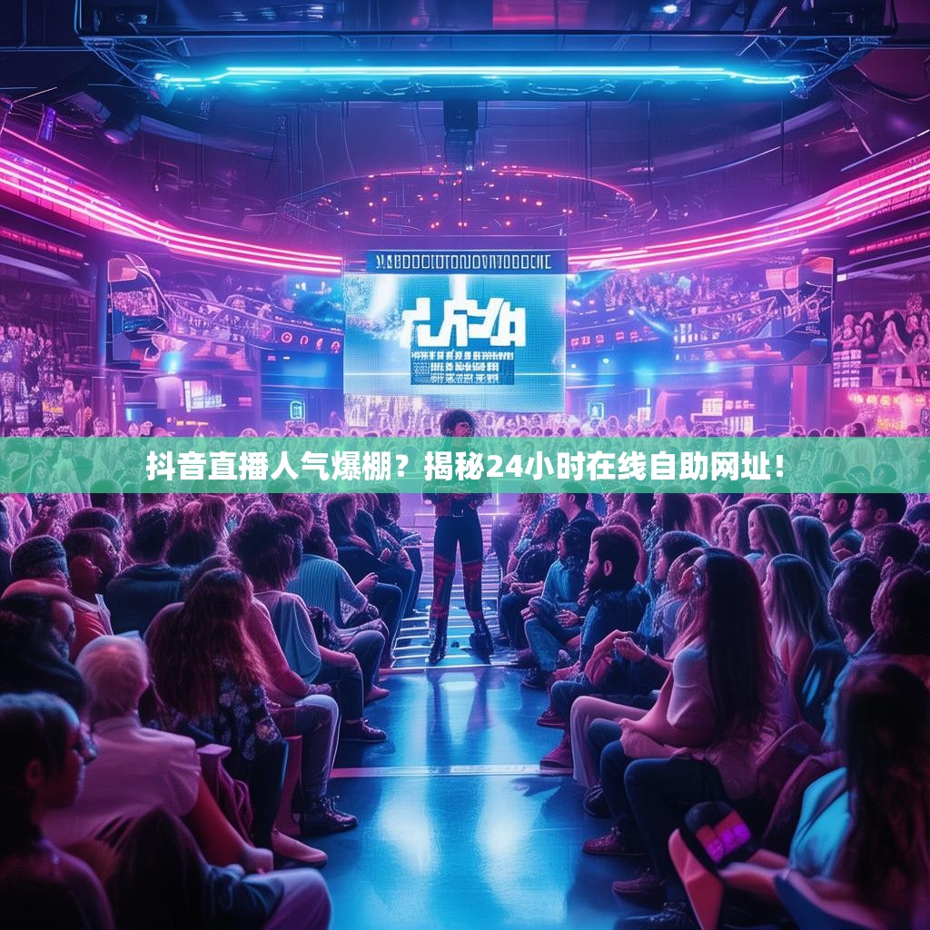 抖音直播人气爆棚？揭秘24小时在线自助网址！