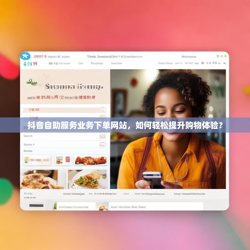 抖音自助服务业务下单网站，如何轻松提升购物体验？