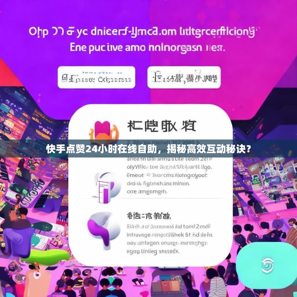 快手点赞24小时在线自助，揭秘高效互动秘诀？
