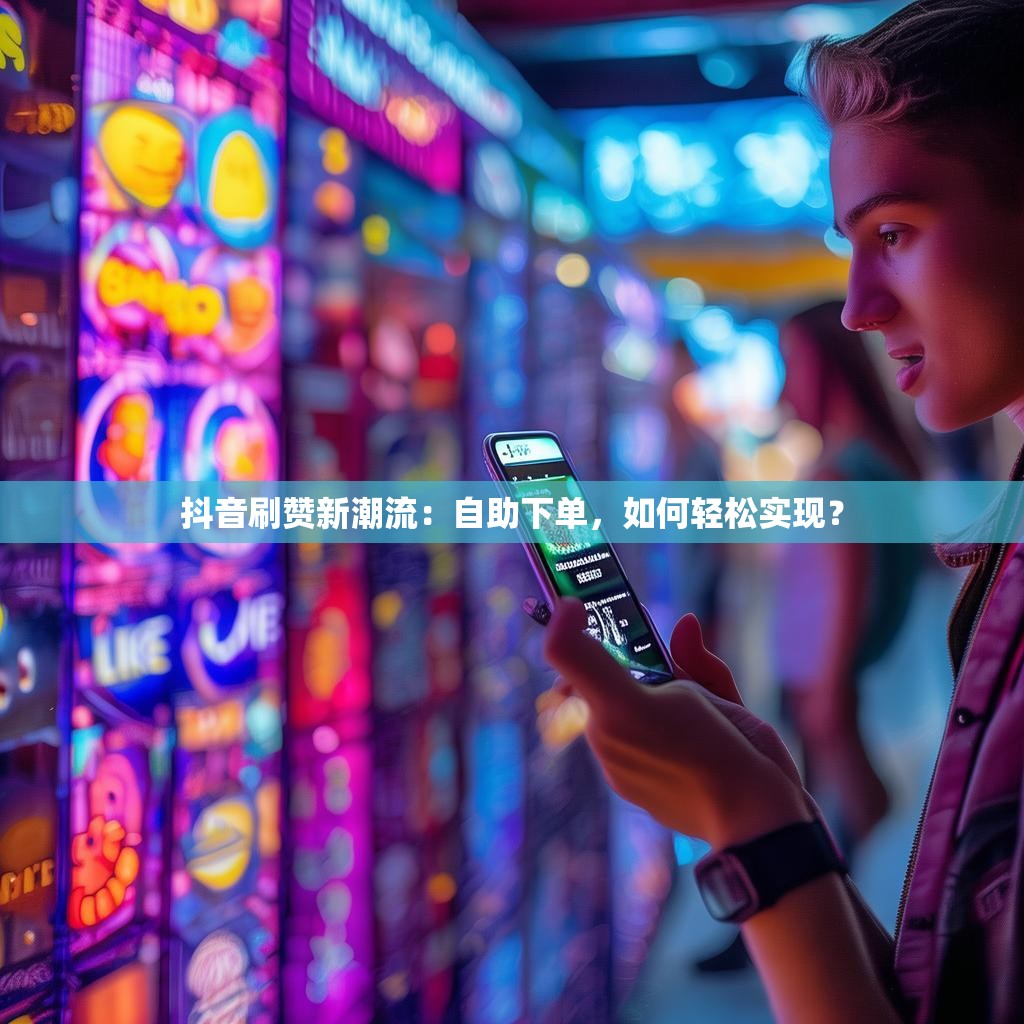 抖音刷赞新潮流：自助下单，如何轻松实现？