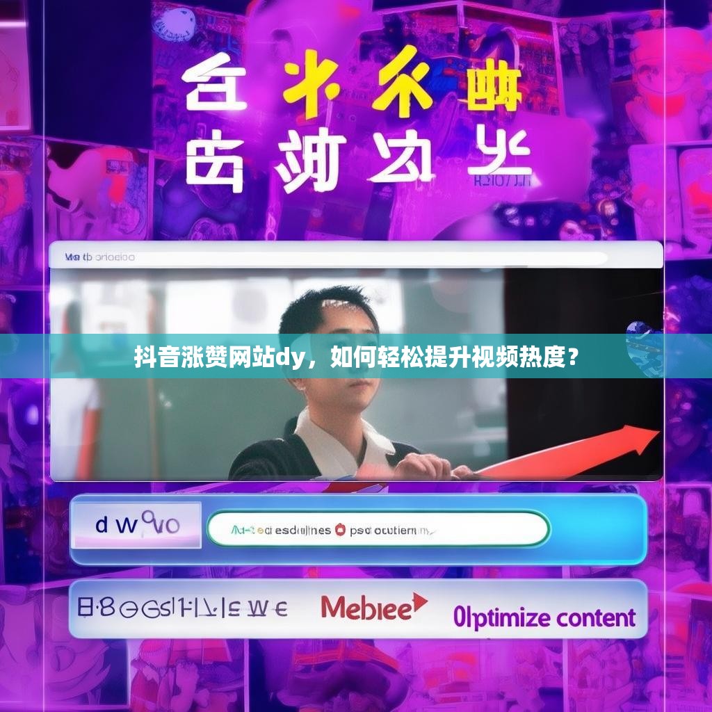 抖音涨赞网站dy，如何轻松提升视频热度？