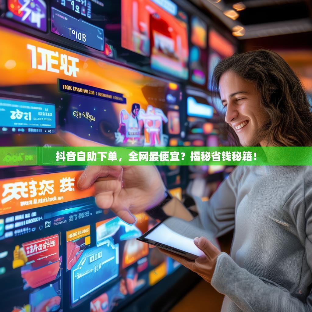 抖音自助下单，全网最便宜？揭秘省钱秘籍！