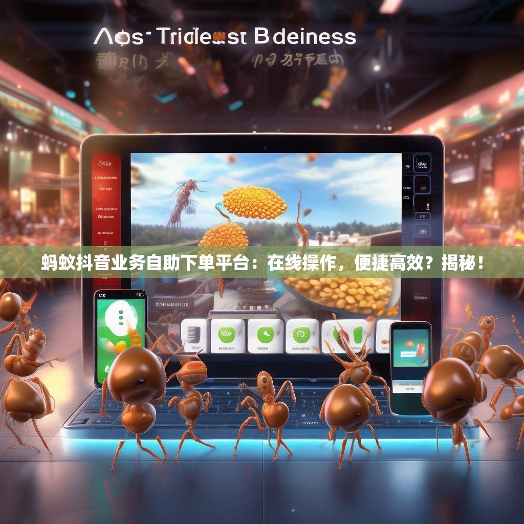 蚂蚁抖音业务自助下单平台:在线操作,便捷高效?揭秘! 蚂蚁抖音业务自助下单平台:在线操作,便捷高效?揭秘!