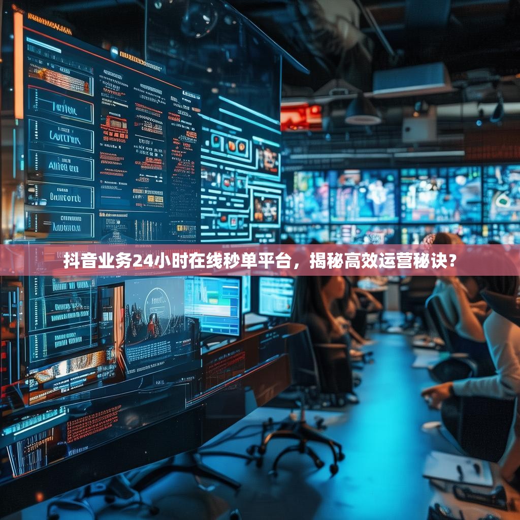 抖音业务24小时在线秒单平台,揭秘高效运营秘诀? 抖音业务24小时在线秒单平台,揭秘高效运营秘诀?