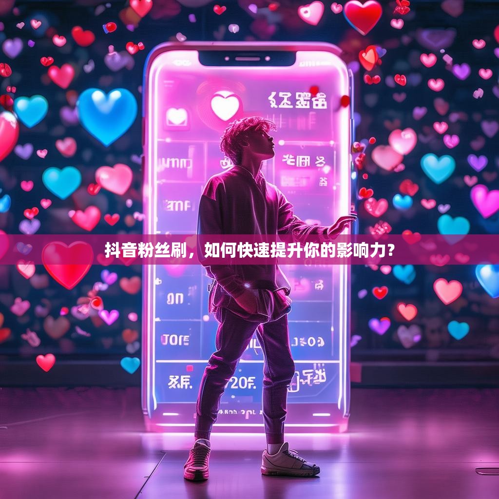 抖音粉丝刷，如何快速提升你的影响力？